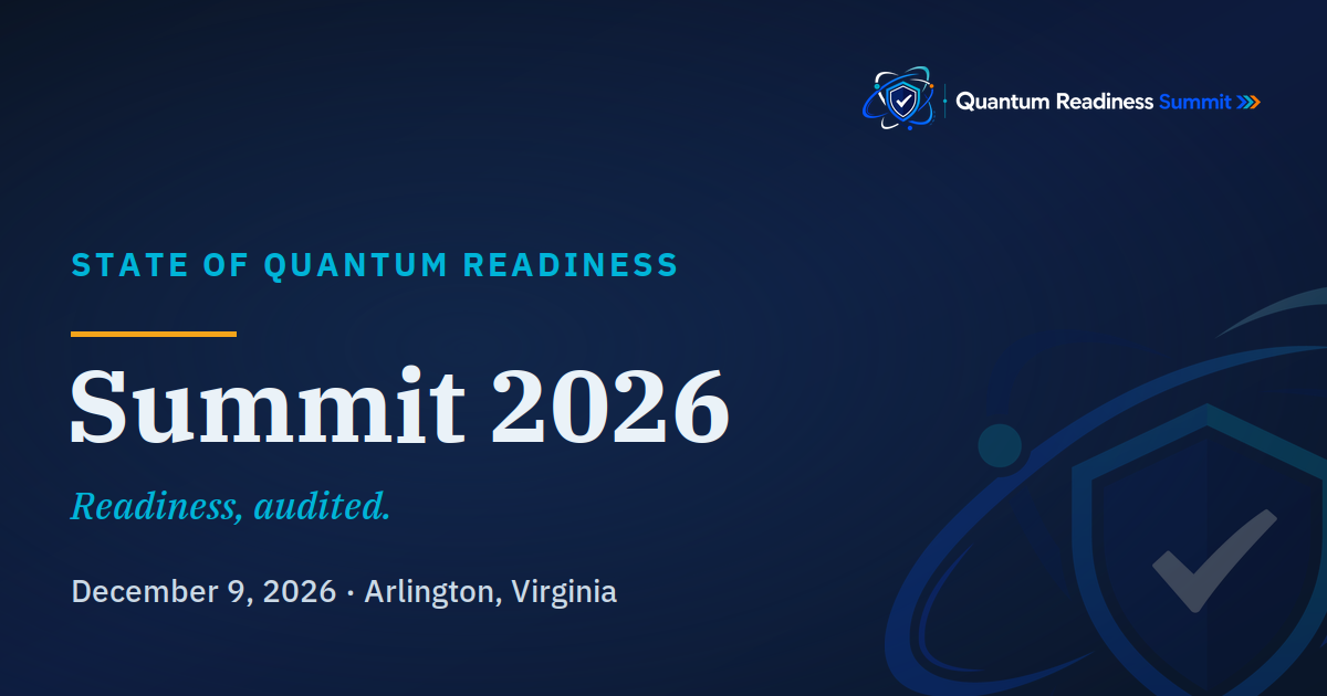 Quantum Readiness Summit 2026 social share graphic
